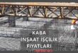 Kaba İnşaat İşçilik Fiyatları